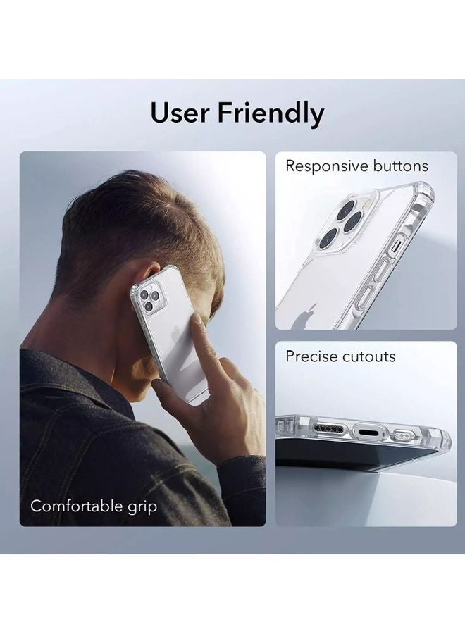 تيك 21 - جراب هاتف مقاوم للخدش من سلسلة الحماية الممتازة Evoclear لهاتف Apple iPhone 11 Pro Max شفاف شفاف - Image 1
