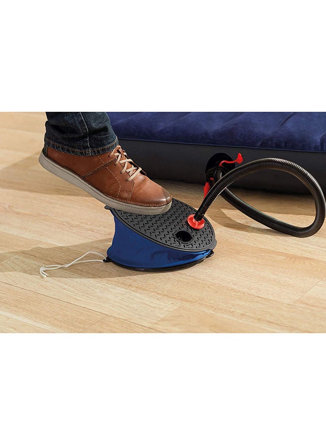 انتكس مضخة قدم منفاخ - أزرق/أسود - Image 5