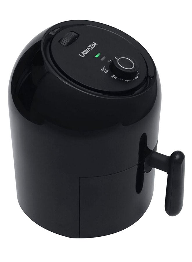 لوازم - مقلاة هوائية كهربائية 2.5 L 1000 W 05-2351-01 أسود - Image 1