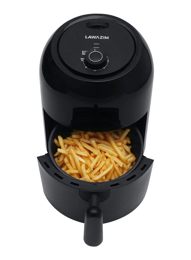 لوازم - مقلاة هوائية كهربائية 2.5 L 1000 W 05-2351-01 أسود - Image 1