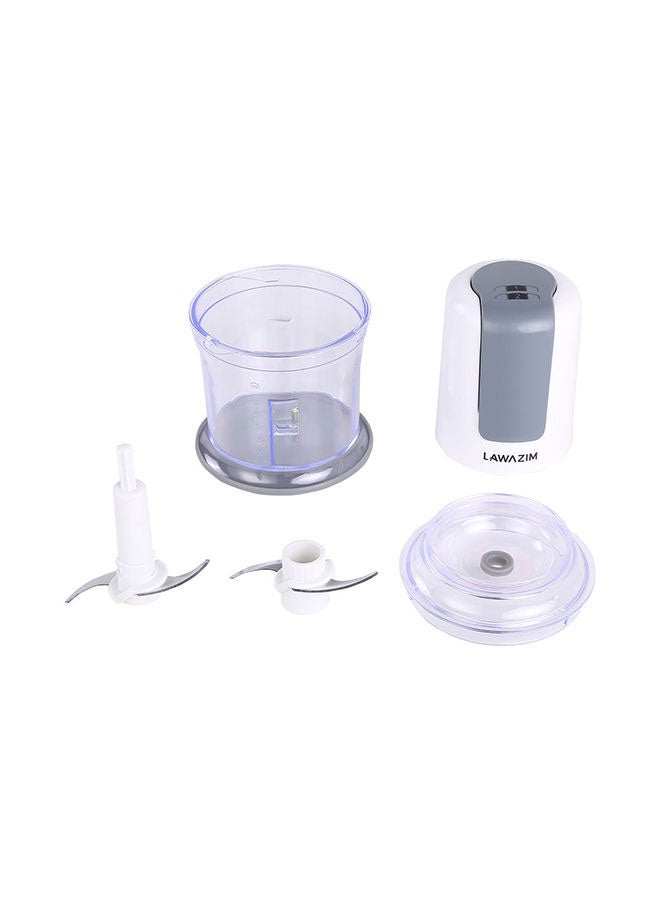 لوازم - مفرمة كهربائية صغيرة متعددة الوظائف 500.0 ml 400.0 W 05-2108-01 أبيض/فضي - Image 1