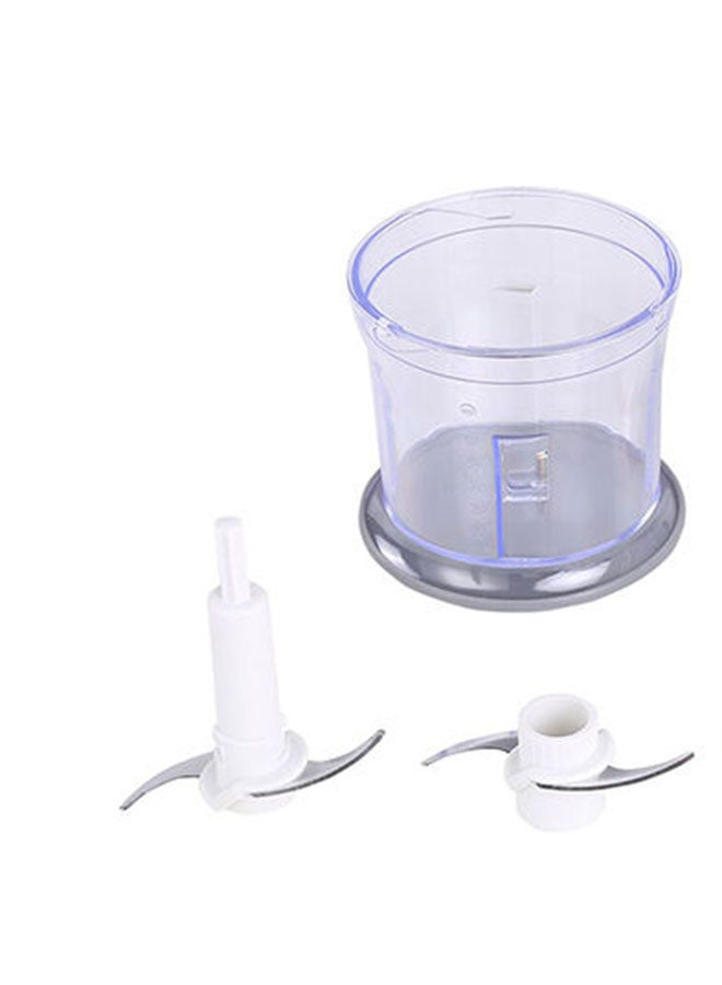 لوازم - مفرمة كهربائية صغيرة متعددة الوظائف 500.0 ml 400.0 W 05-2108-01 أبيض/فضي - Image 1