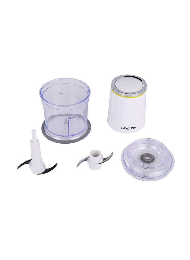 لوازم - مفرمة كهربائية صغيرة متعددة الوظائف 500.0 ml 400.0 W 05-2109-01 أبيض/أزرق - Image 1