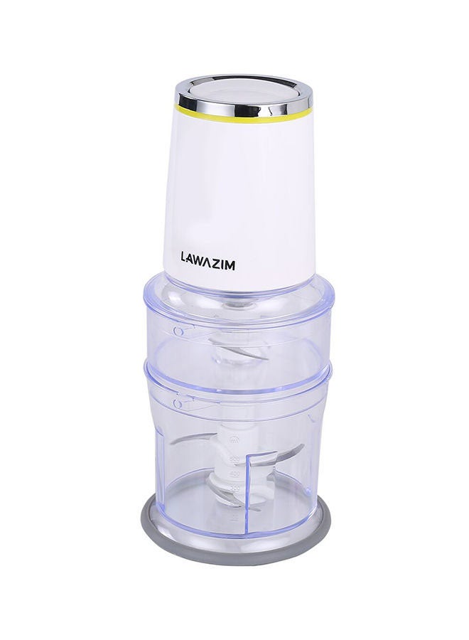 LAWAZIM - Multi-Function Mini Electric Chopper 700.0 ml 400.0 W 05-2109-02 White - Image 1