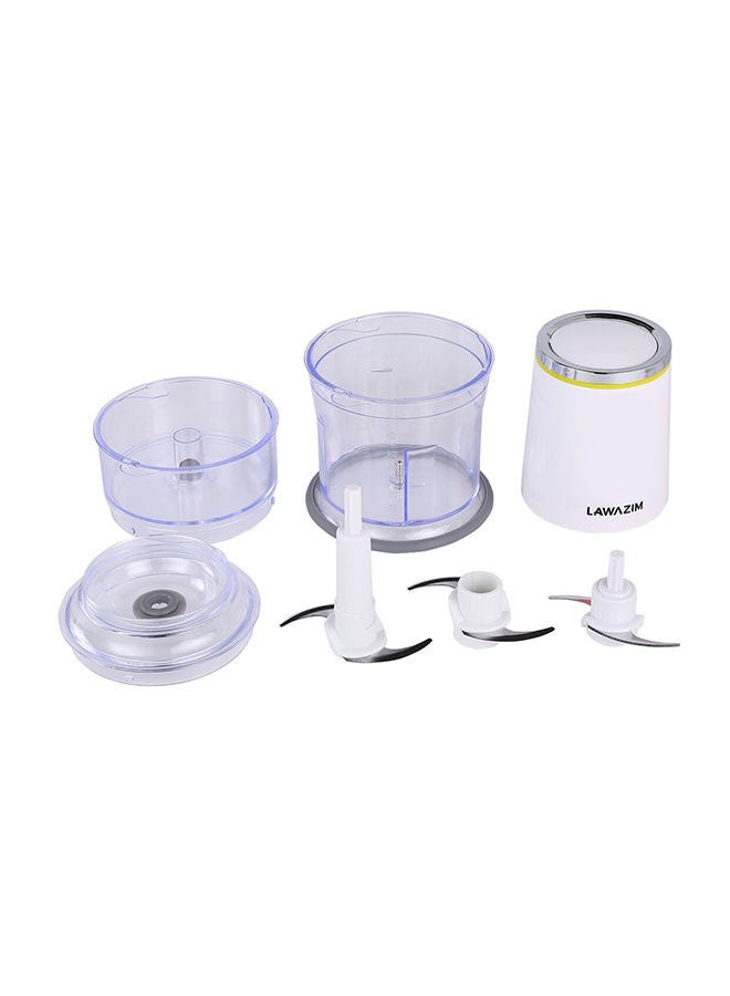 LAWAZIM - Multi-Function Mini Electric Chopper 700.0 ml 400.0 W 05-2109-02 White - Image 1