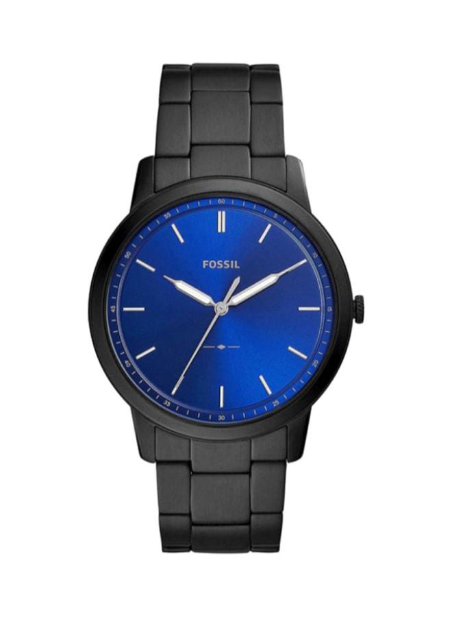 FOSSIL - Men's Water Resistant Analog Watch FS5693 - 44 mm - Black - Image 1