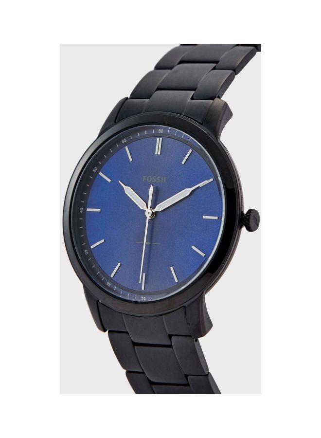 FOSSIL - Men's Water Resistant Analog Watch FS5693 - 44 mm - Black - Image 1
