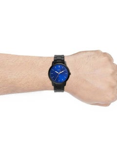 FOSSIL Men's Water Resistant Analog Watch FS5693 - 44 mm - Black  - Image 5