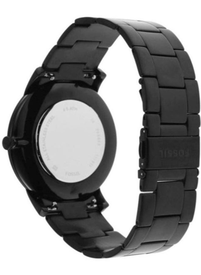 FOSSIL - Men's Water Resistant Analog Watch FS5693 - 44 mm - Black - Image 1