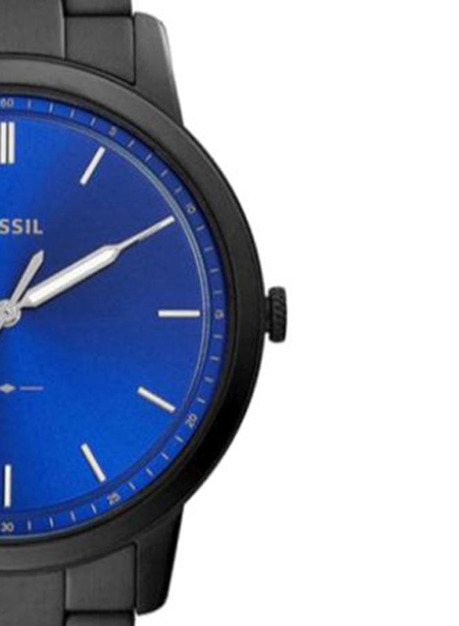 FOSSIL - Men's Water Resistant Analog Watch FS5693 - 44 mm - Black - Image 1