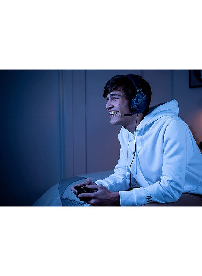 TURTLE BEACH - Turtle Beach Recon 70 Blue Camo Gaming Headset - FLIP-UP To Mute Microphone - Lightweight Comfort - for PlayStation 5, PS4 Pro & PS4, Xbox One & Xbox Series X|S, Nintendo Switch, and Mobile - Image 1