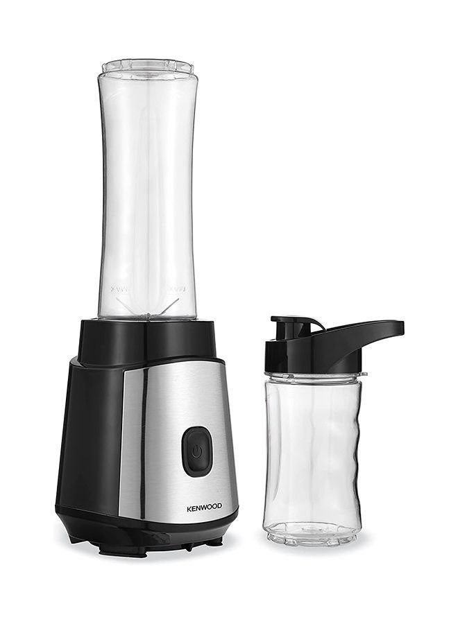KENWOOD Personal Blender 350W Smoothie Blender/Smoothie Maker with 570ml & 400ml Tritan Smoothie2Go Bottle and Lid, Ice Crush Function BLM05.A0BK 350 W BLM05.A0BK Black/Silver - v1675171875/N37375723A_6