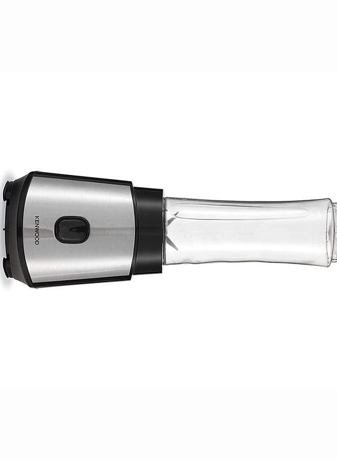 KENWOOD Personal Blender 350W Smoothie Blender/Smoothie Maker with 570ml & 400ml Tritan Smoothie2Go Bottle and Lid, Ice Crush Function BLM05.A0BK 350 W BLM05.A0BK Black/Silver - v1675171875/N37375723A_9