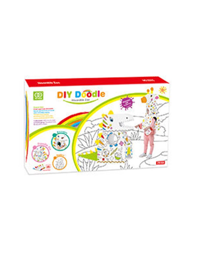 Ya Hong Diy Doodle Dinosaur, Wearable Multicolour - Image 3