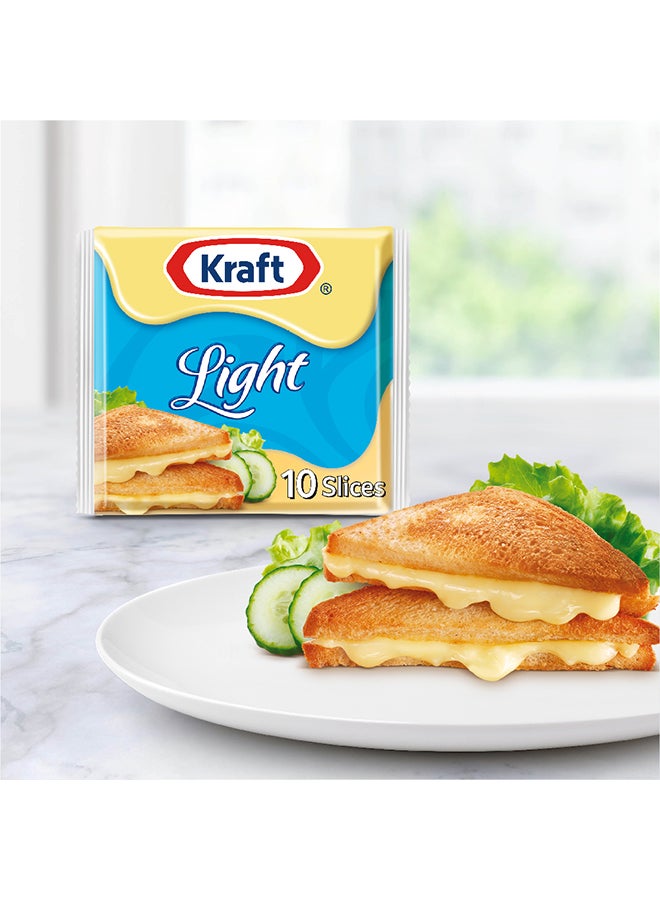 Kraft - Cheddar Cheese Slices Light 200g 200grams - Image 1