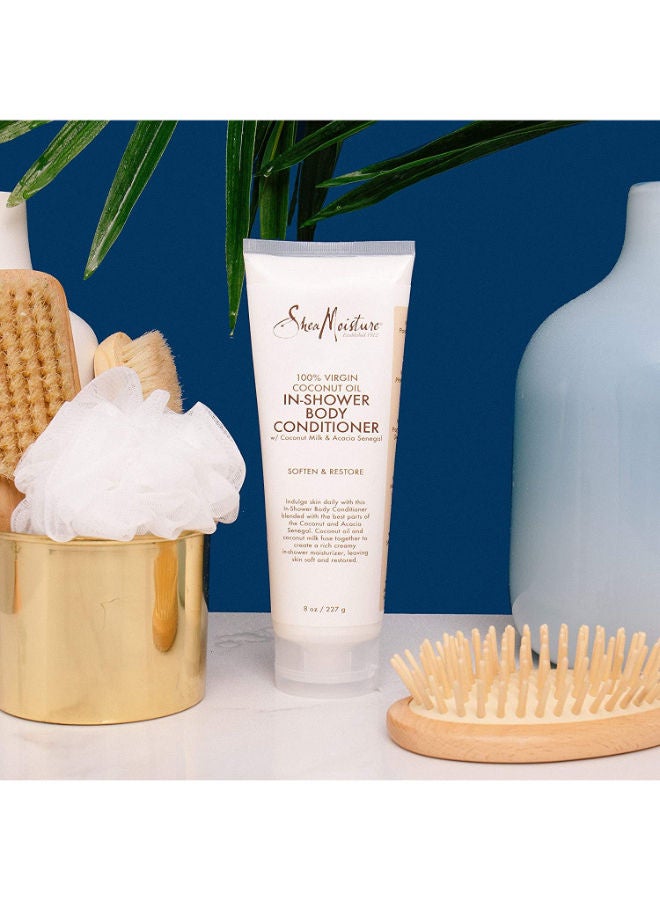 SheaMoisture Virgin Coconut Oil In-Shower Body Conditioner 227grams - Image 3