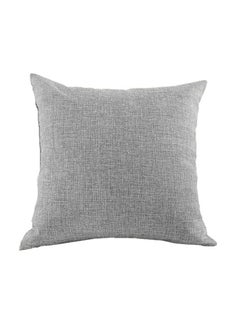 PENHALIGON'S square Linen Decorative Cushions Solid Design Light Gray 45x45cm  - Image 1