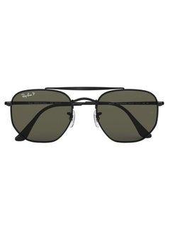 Ray-Ban Full Rim Hexagon Sunglasses - RB3648 002 - Lens Size: 52 mm - Black  - Image 2