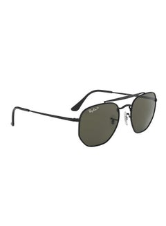 Ray-Ban Full Rim Hexagon Sunglasses - RB3648 002 - Lens Size: 52 mm - Black  - Image 4