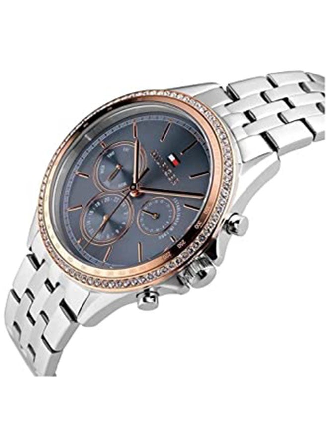 TOMMY HILFIGER - Women's Ari Water Resistant Analog Wrist Watch 1781976 - 39 mm - Silver - Image 1