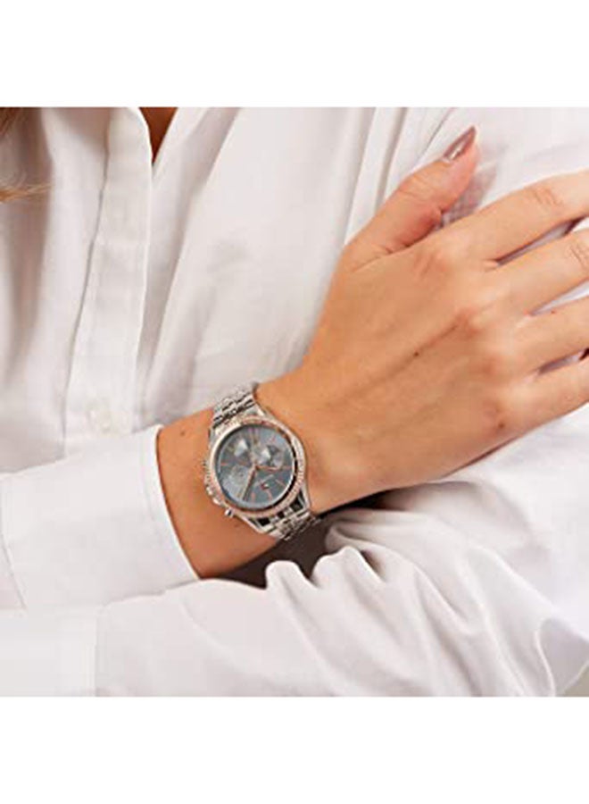 TOMMY HILFIGER - Women's Ari Water Resistant Analog Wrist Watch 1781976 - 39 mm - Silver - Image 1