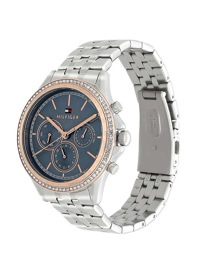 TOMMY HILFIGER - Women's Ari Water Resistant Analog Wrist Watch 1781976 - 39 mm - Silver - Image 1