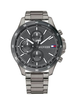 Men's Round Shape Stainless Steel Analog Wrist Watch 46 mm - Grey - 1791719 - v1675179182/N36157251A_1