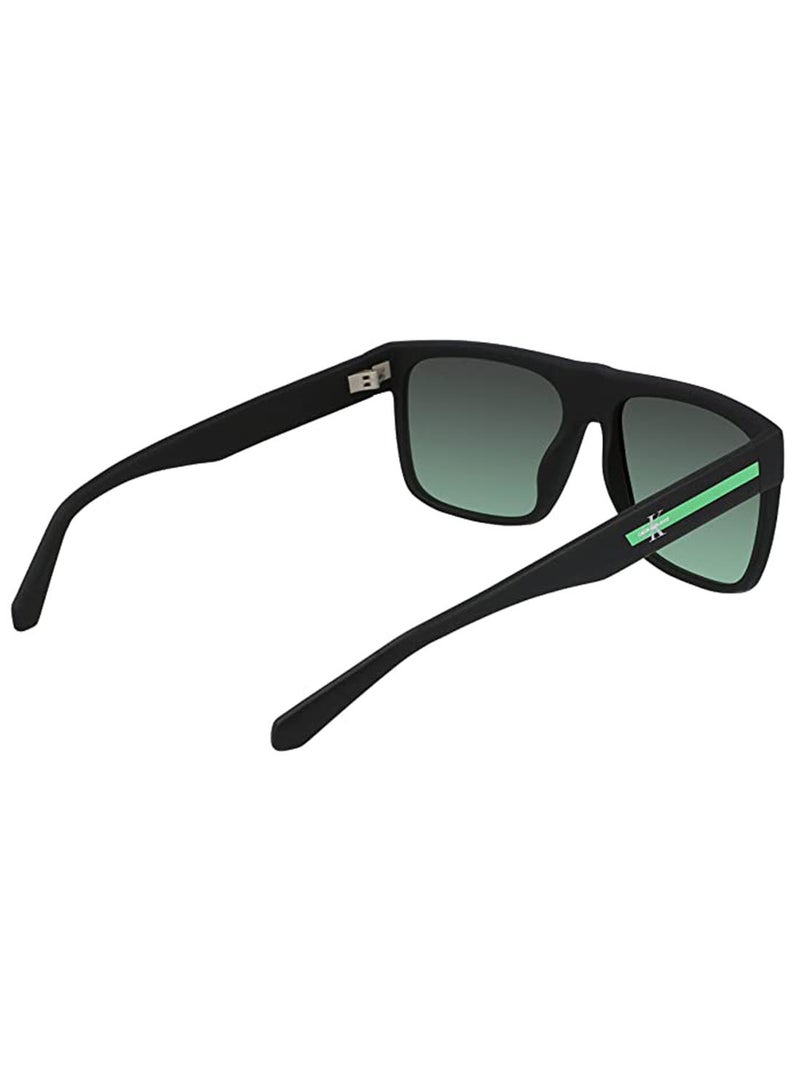 Calvin Klein Jeans - Men's Full Rim Injected Modified Rectangle - Lens Size: 59 mm - Image 1