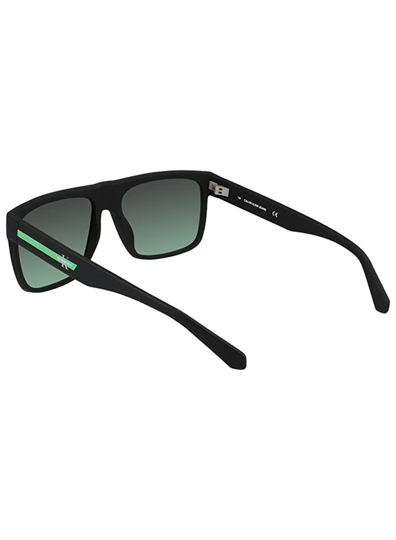 Calvin Klein Jeans - Men's Full Rim Injected Modified Rectangle - Lens Size: 59 mm - Image 1