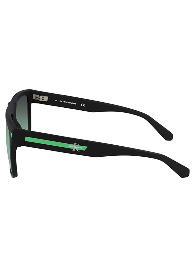 Calvin Klein Jeans - Men's Full Rim Injected Modified Rectangle - Lens Size: 59 mm - Image 1