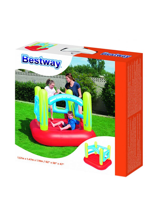 Bestway - Bouncetastic Inflatable Trampoline For Kids With High Quality Construction 157.5x147.3x119.4cm 157.5x147.3x119.4cm - Image 1
