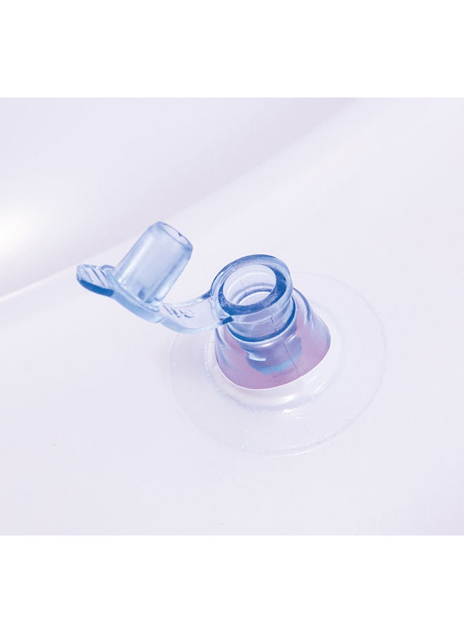 انتكس عوامة لحمام السباحة بتصميم بساط على شكل وردة حمراء 54x52بوصة - Image 3