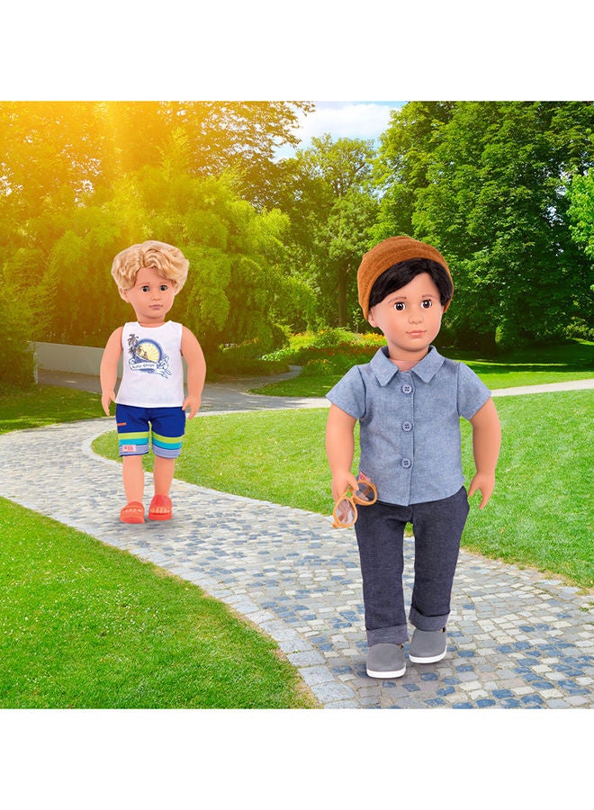 Our Generation Gabe – Make A Big Splash With This Cool 18"-Inch Surfer Doll  - Image 4