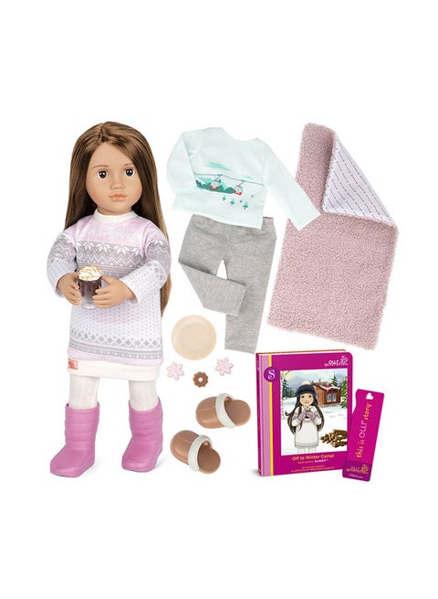 Discover Snowy Adventures With This 18"-Inch Doll