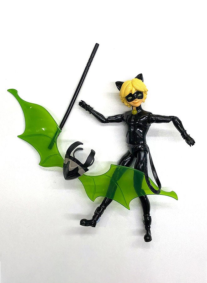 Miraculous - Cat Noir Battle Wings Doll - Image 1