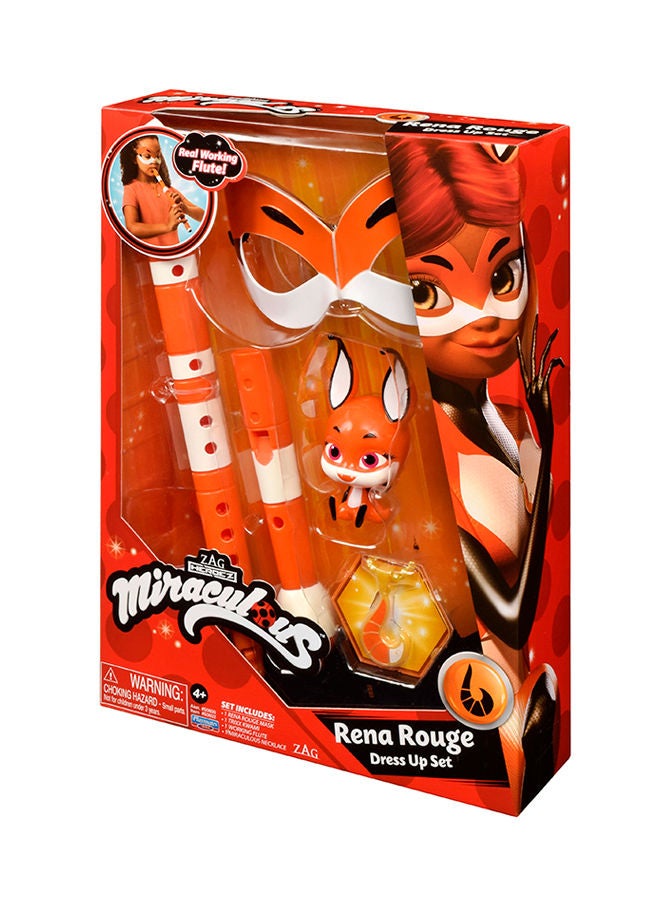 ميراكيولس مجموعة ملابس هيروز رول بلاي الدعسوقة - رينا روج 30.48 × 23 × 6.50 سم 30.48 x 23 x 6.50سم - Image 3
