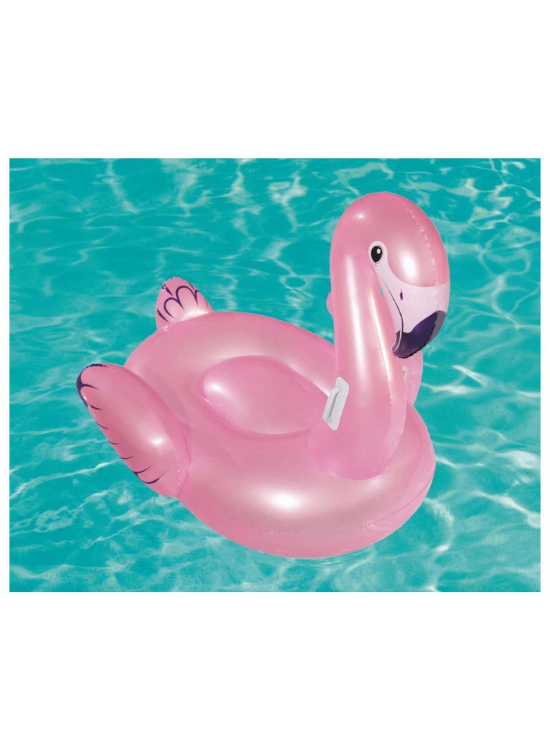 Bestway - Flamingo Inflatable Pool Rider 41122 127x127cm 127x127cm - Image 1
