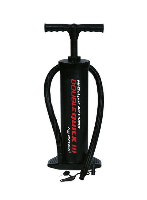 Double Quick III Hand Pump Black 19inch