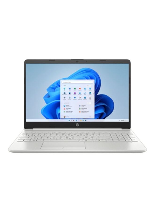 HP 15-DW4042NE (Upgraded Version) Laptop With 15.6-Inch Display, Core i5 1235U Processor/8GB RAM/512GB SSD/2GB NVIDIA GeForce MX550 Graphics Card/Windows 11 English/Arabic Silver  - Image 1