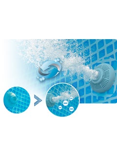 INTEX Intex Cartridge Filter Pump – 1000 Gallons, 220-240V – Efficient Pool Water Circulation 254x254x464cm  - Image 3