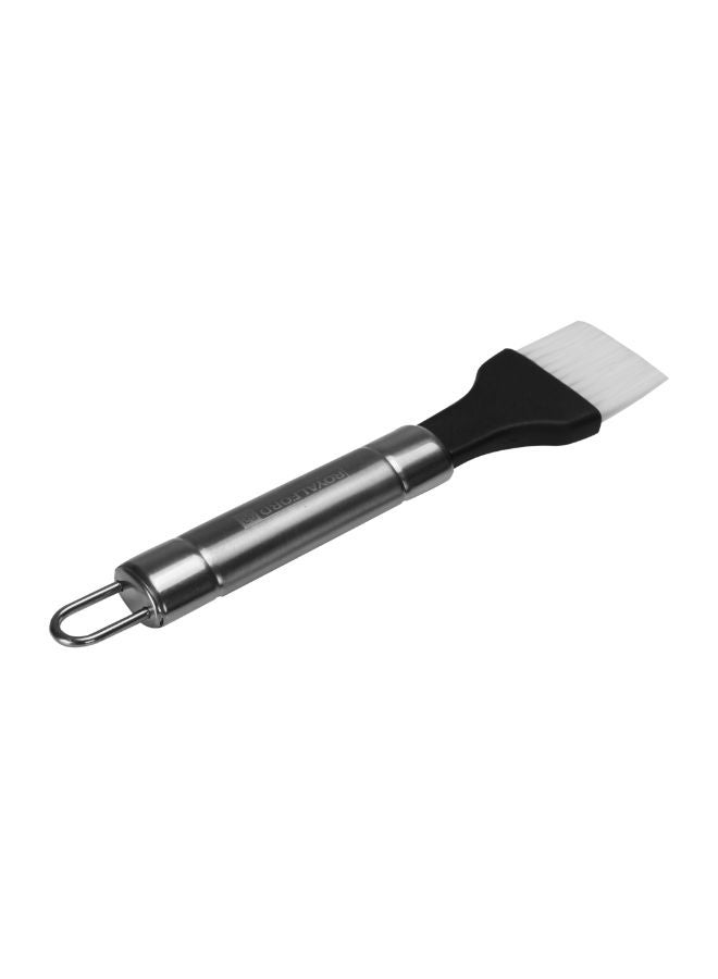 Royalford - Stainless Steel + Nylon Sauce Brush Multi Color Dishwasher-Safe Marks And Stain Resistant Ergonomic And Hygienic Design 20.5x4cm - Image 1