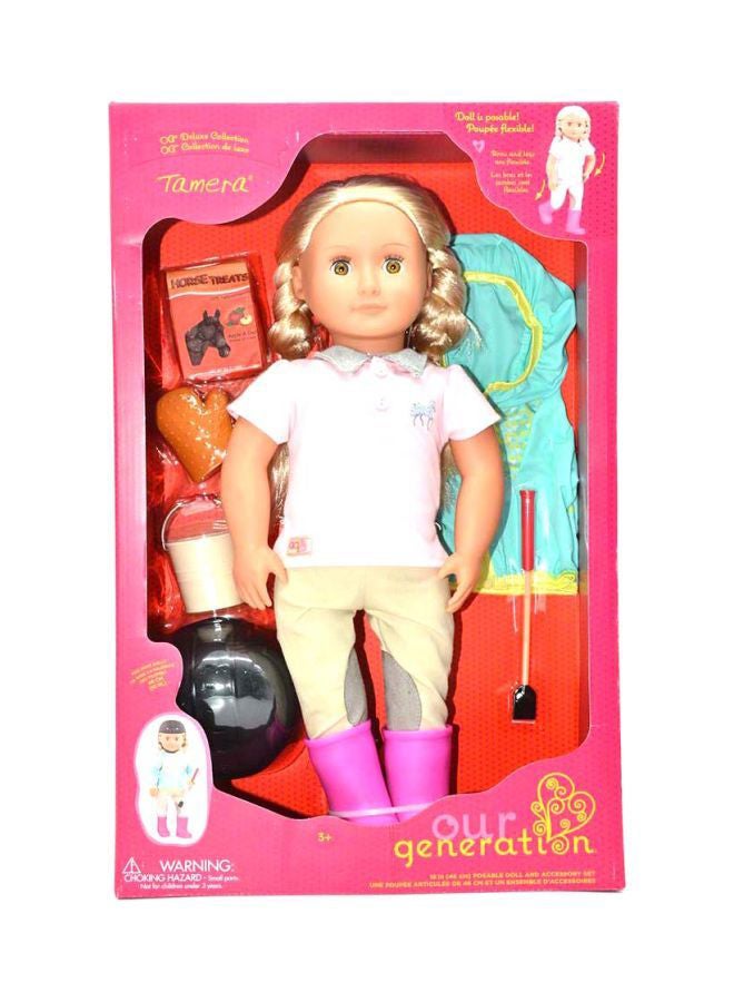 Our Generation Tamera - Make New Friends With This Posable 18"-Inch Equestrian Doll  - Image 5