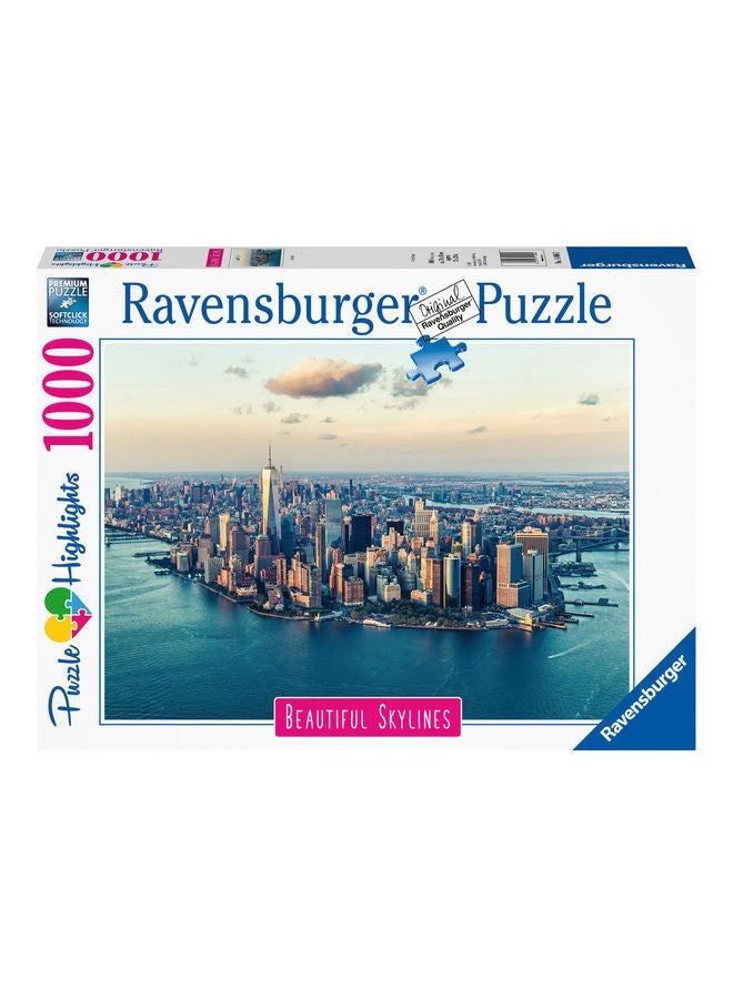 رافنسبورغر أحجية تركيب صور بشكل مدينة نيويورك 37.3x5.5سم - Image 3