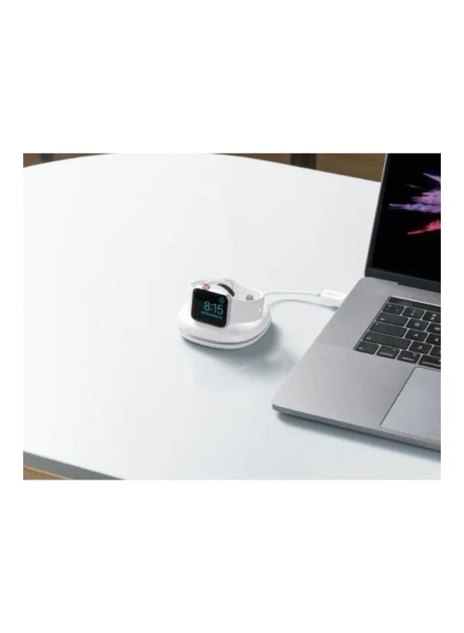 Anker - Magnetic Charging Dock For Apple Watch White - Image 1
