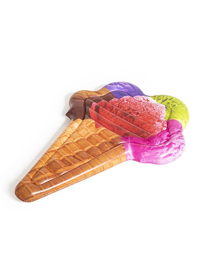 Bestway Ice Cream Cone Inflatable Pool Lounge With Repair Patch 6.2x51inch 6.2x51inch  - Image 2