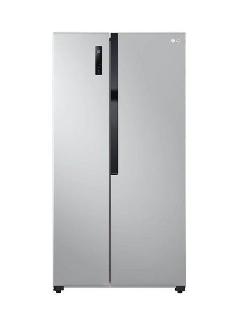 Side By Side Inverter Motor Refrigerator 519 Litres 18 Cubic Feet Total No Frost Touch Control Multi Air Flow LED Lighting GCFB507PQAM Stainless