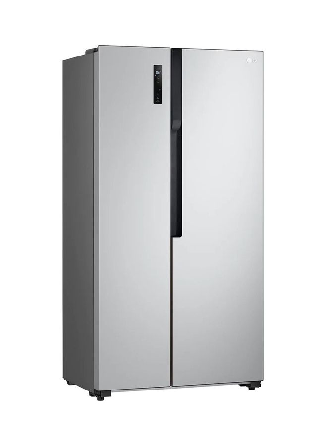 LG - Side By Side Inverter Motor Refrigerator 519 Litres 18 Cubic Feet Total No Frost Touch Control Multi Air Flow LED Lighting GCFB507PQAM Stainless - Image 1