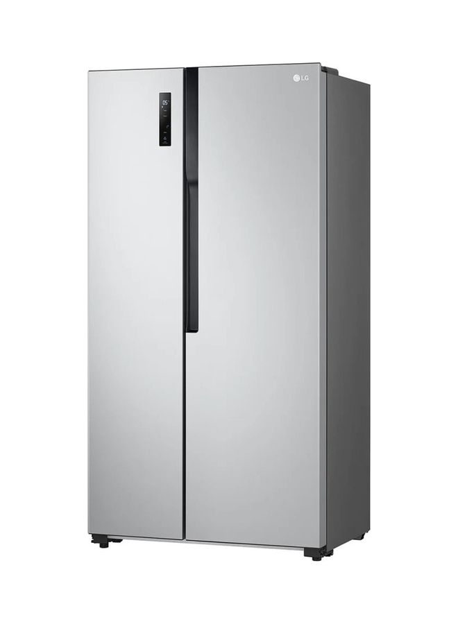 LG - Side By Side Inverter Motor Refrigerator 519 Litres 18 Cubic Feet Total No Frost Touch Control Multi Air Flow LED Lighting GCFB507PQAM Stainless - Image 1