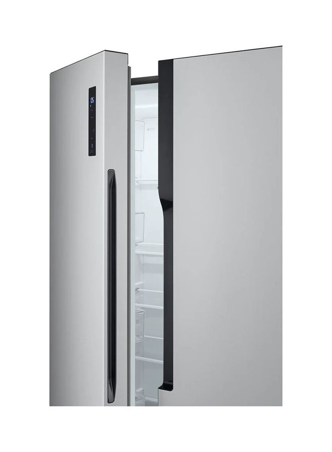 LG - Side By Side Inverter Motor Refrigerator 519 Litres 18 Cubic Feet Total No Frost Touch Control Multi Air Flow LED Lighting GCFB507PQAM Stainless - Image 1