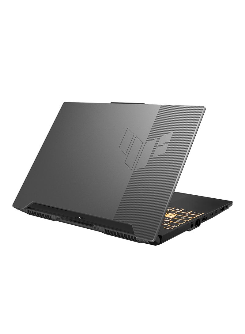 أسوس - شاشة TUF Gaming F15 مقاس 15.6 بوصة وتردد 144 هرتز، ومعالج Core i7-12700H/ذاكرة وصول عشوائي سعة 16 جيجابايت/محرك أقراص SSD سعة 512 جيجابايت/بطاقة رسومات NVIDIA GeForce RTX 3050 سعة 4 جيجابايت/نظام التشغيل Windows 11 Home/ - Image 1